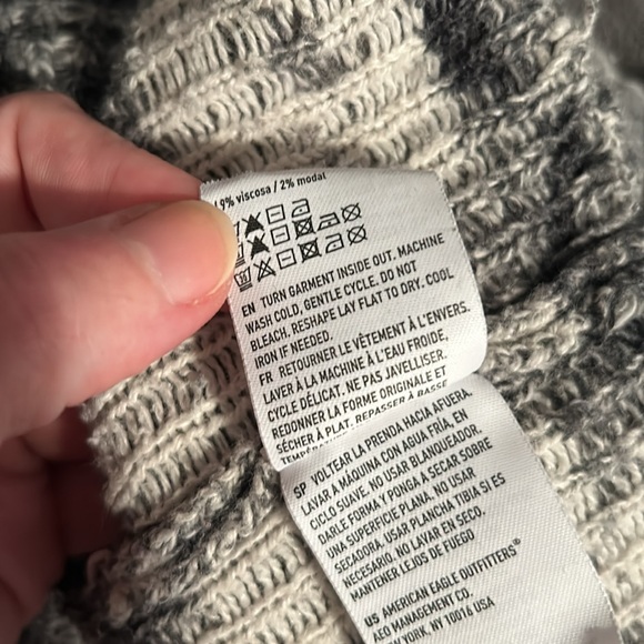 🦅American Eagle Vintage Aztec Pull Over Hoodie Sweater Unisex - Picture 14 of 16